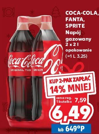 Kaufland Napój pomarańczowy fanta oferta