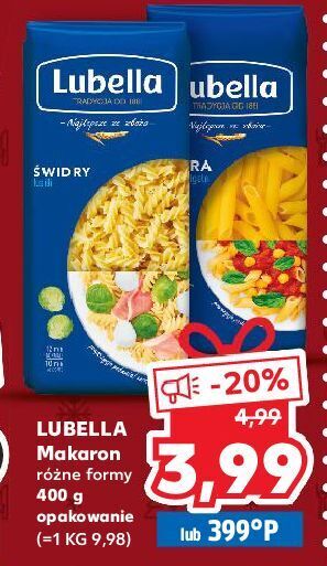 Kaufland Makaron pióra lubella oferta