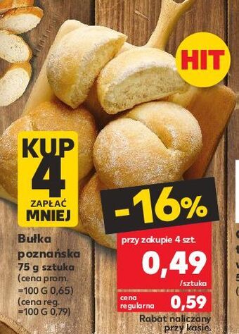 Kaufland Bułka poznańska oferta