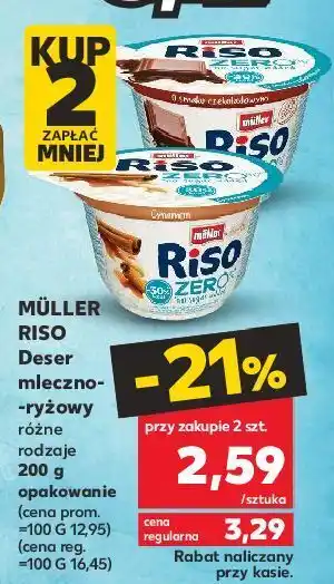 Kaufland Deser cynamonowy muller riso zero oferta