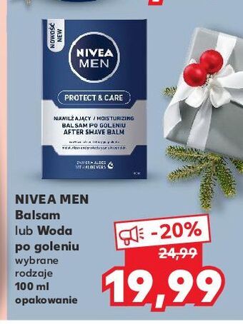 Kaufland Woda po goleniu nivea men protect & care oferta