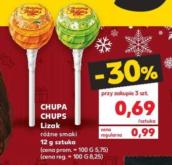Kaufland Lizak orange chupa chups fruit oferta