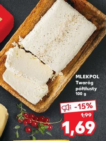 Kaufland Twaróg połtłusty mlekpol oferta
