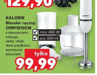 Kaufland Blender cmm1010cw kalorik oferta