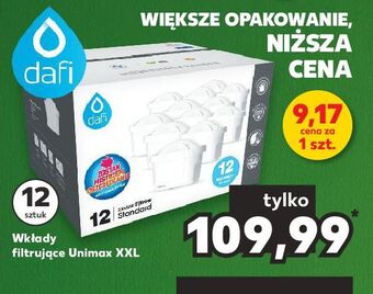 Kaufland Wkład filtrujący unimax dafi oferta