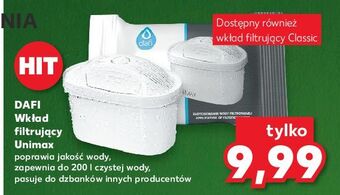 Kaufland Wkład do filtra unimax dafi oferta