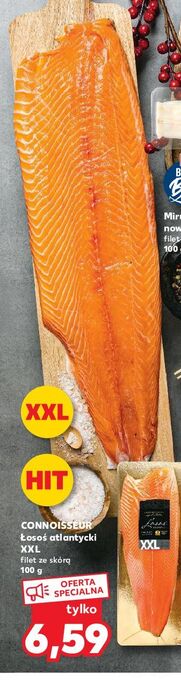 Kaufland Łosoś pacyficzny filet ze skórą connoisseur oferta
