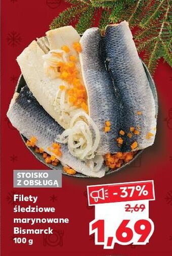 Kaufland Filety śledziowe bismarck marynowane oferta