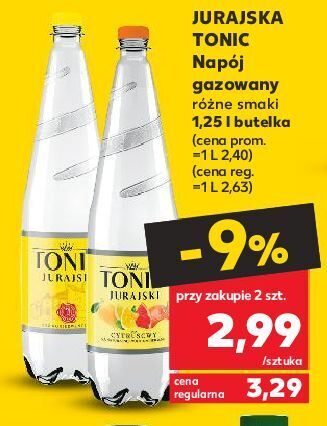 Kaufland Tonik cytrynowy jurajska tonic oferta