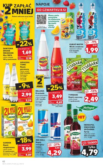 Kaufland Mus malina jagoda jabłko banan drugie śniadanie oferta