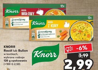 Kaufland Rosół wołowy w kostkach knorr oferta