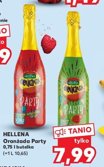 Kaufland Oranżada party hellena oferta