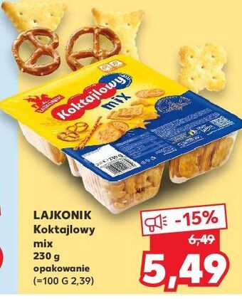 Kaufland Krakersy lajkonik koktajlowy mix oferta