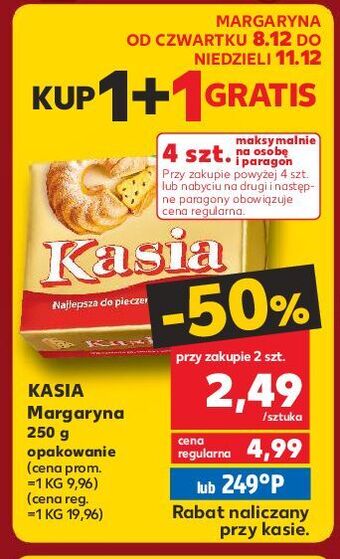 Kaufland Margaryna kasia oferta