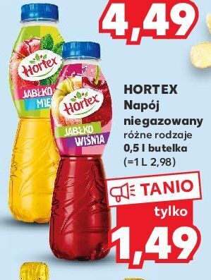 Kaufland Napój jabłko-mięta hortex oferta