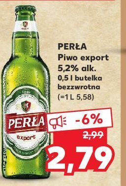 Kaufland Piwo perła export oferta