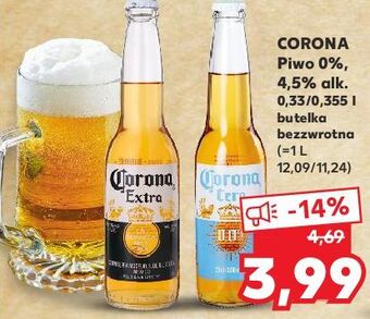 Kaufland Piwo corona extra oferta