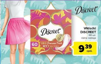Carrefour Wkładki summer fresh discreet oferta