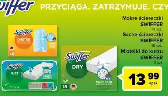 Carrefour Ściereczki dry do kurzu swiffer oferta