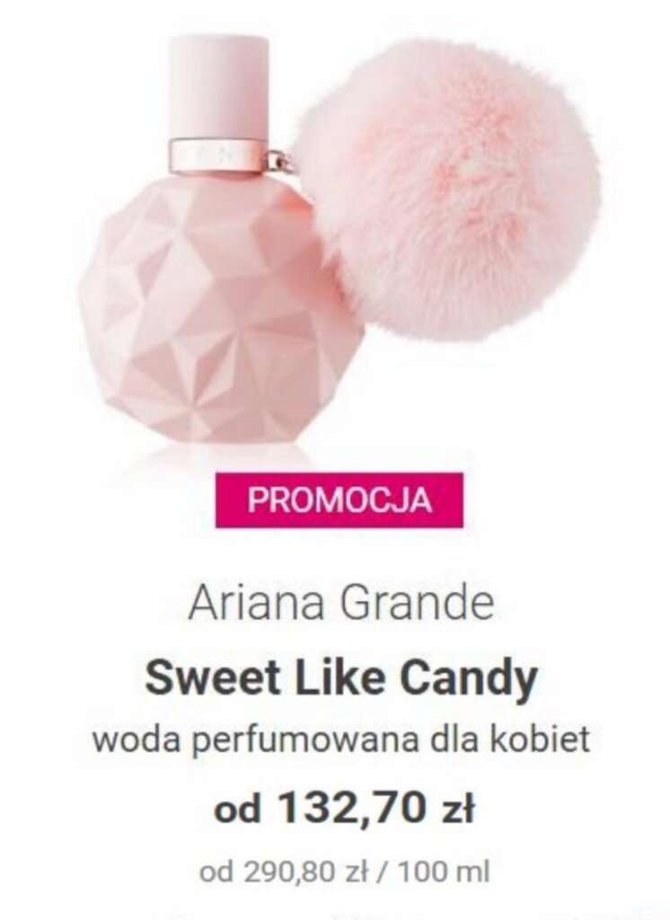 Notino Ariana Grande Sweet Like Candy woda perfumowana dla kobiet oferta