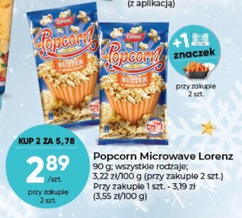 Stokrotka Lorenz Popcorn Microwave 90 g wszystkie rodzaje oferta