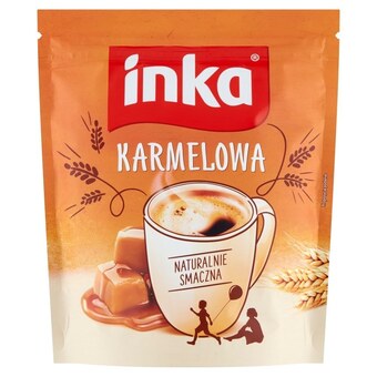 Intermarche Inka rozpuszczalna kawa zbożowa z karmelem 200 g oferta