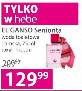 Hebe Woda toaletowa el ganso oferta