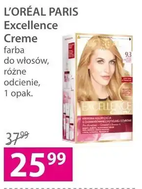 Hebe L'oréal paris excellence creme farba do włosów blond 7 oferta