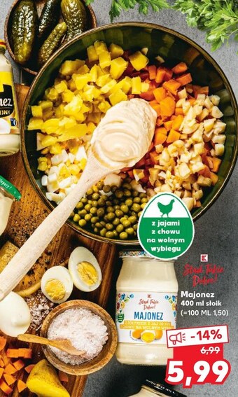 Kaufland Majonez stąd takie dobre oferta