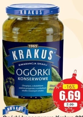 Społem Krakus ogórki konserwowe 920 g oferta