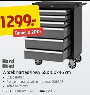 Jula Wózek narzędziowy hard head oferta