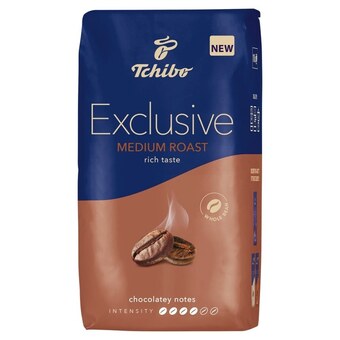 Stokrotka Market Tchibo exclusive medium roast kawa palona ziarnista 1000 g oferta