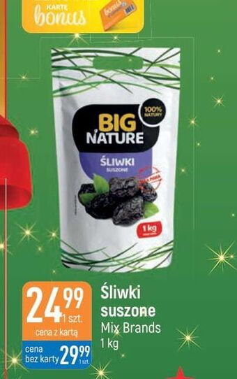 E.Leclerc Śliwki suszone big nature oferta