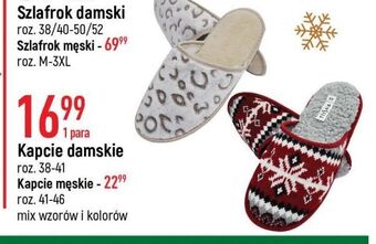 E.Leclerc Kapcie męskie 41-46 oferta