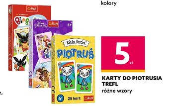 Dealz Karty piotruś kicia kocia trefl oferta