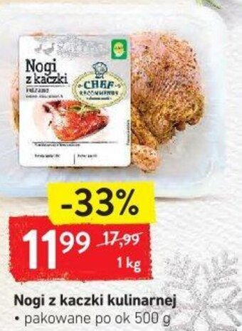 Intermarche Nogi z kaczki kulinarnej 1kg oferta