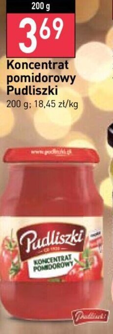 Stokrotka Pudliszki koncentrat pomidorowy 200g oferta