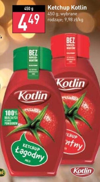 Stokrotka Kotlin Ketchup 450g wybrane rodzaje oferta