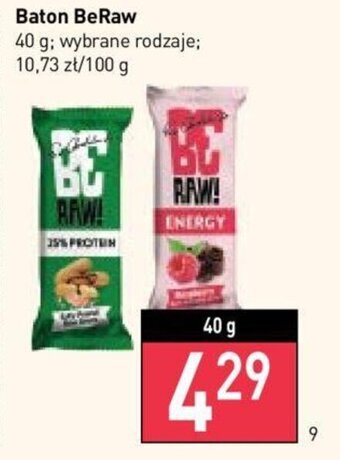 Stokrotka BeRaw Baton 40g, wybrane rodzaje oferta
