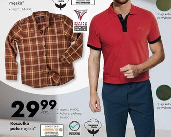 Biedronka Tom&Rose Koszulka polo męska rozm. M-XXL oferta