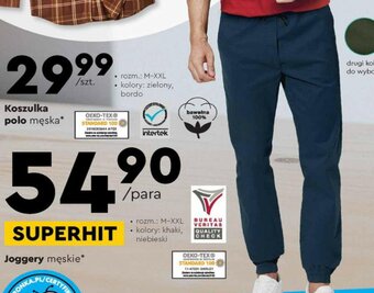 Biedronka Tom&Rose Joggery męskie rozm. M-XXL oferta