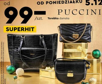 Biedronka Puccini Torebka damska oferta