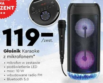 Biedronka Forever głośnik Karaoke z mikrofonem oferta