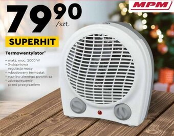 Biedronka MPM termowentylator oferta