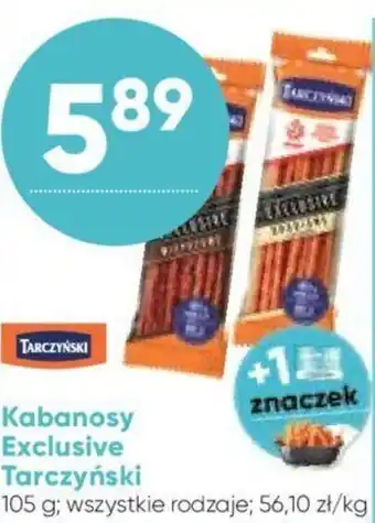 Stokrotka Tarczyński Kabanosy Exclusive 105 g wszystkie rodzaje oferta