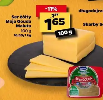 Netto Ser żółty Gouda Maluta 100g oferta