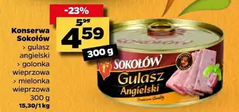 Netto Konserwa Sokołów 300g oferta