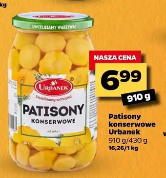 Netto Patisony konserwowe Urbanek 910/430g oferta
