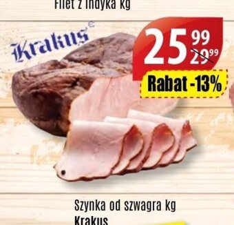 API MARKET Szynka od szwagra Krakus 1kg oferta