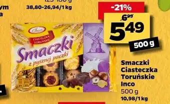 Smaczki Ciasteczka Toruńskie Inco 500g